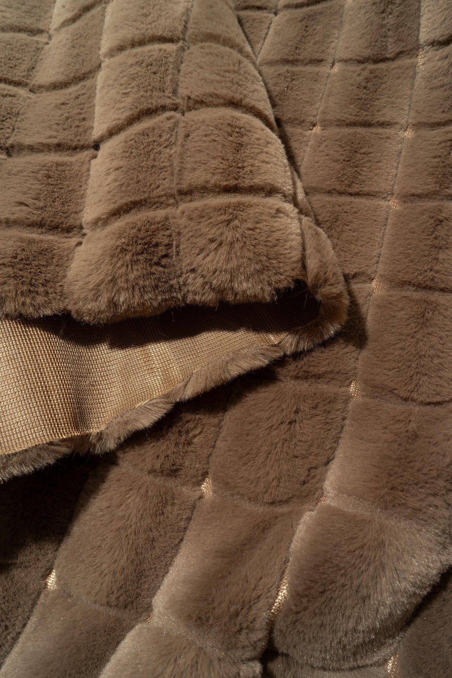 The Magnum Fabric in Cocoa || Folded