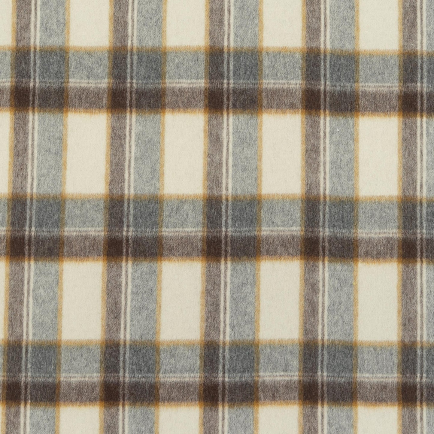 The Mapleton Plaid Fabric in Antelope || Close Up