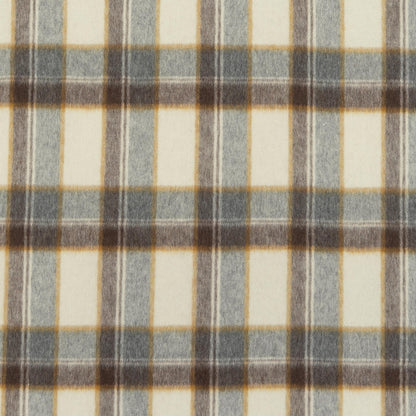 The Mapleton Plaid Fabric in Antelope || Close Up