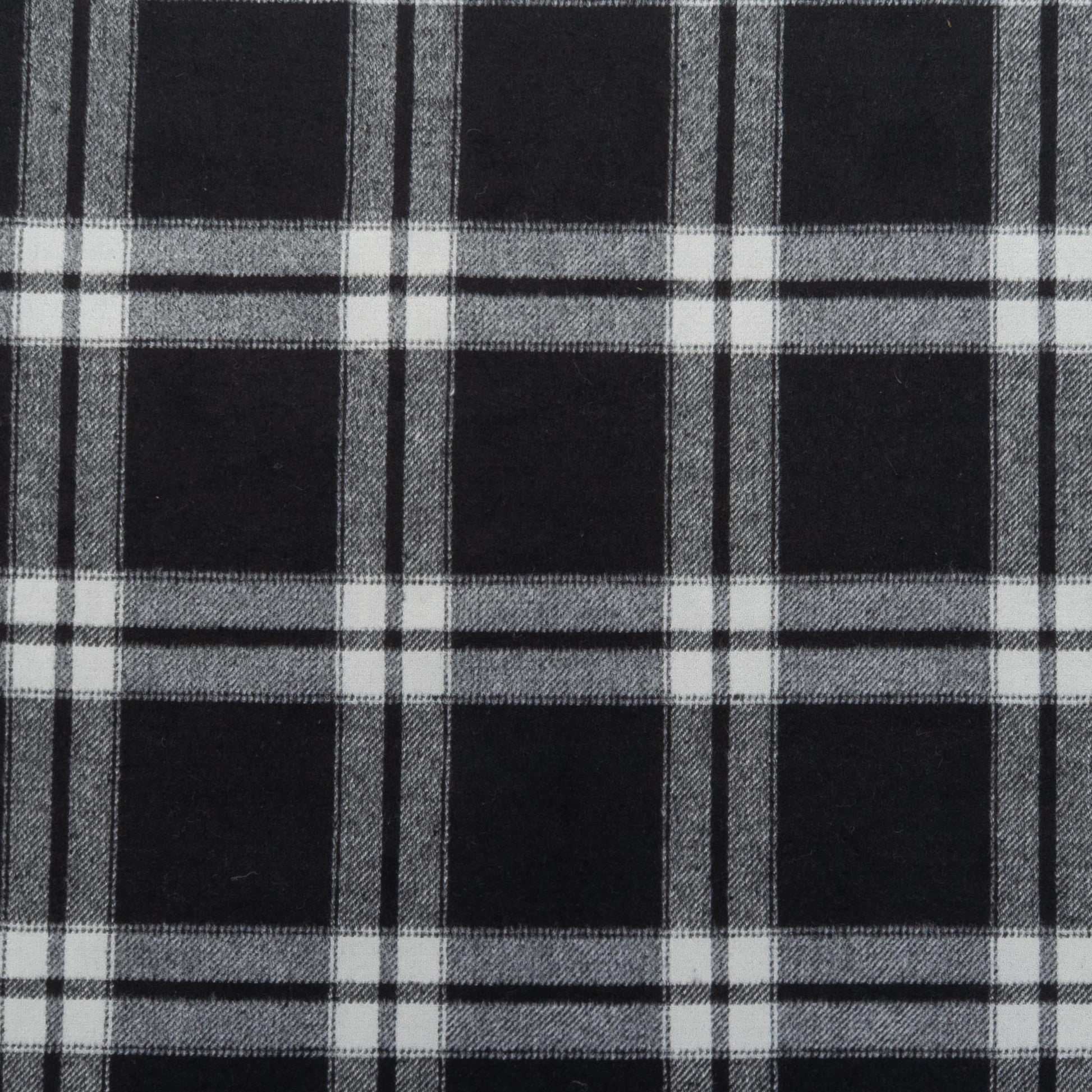 The Martin Plaid Fabric in Licorice || Close Up