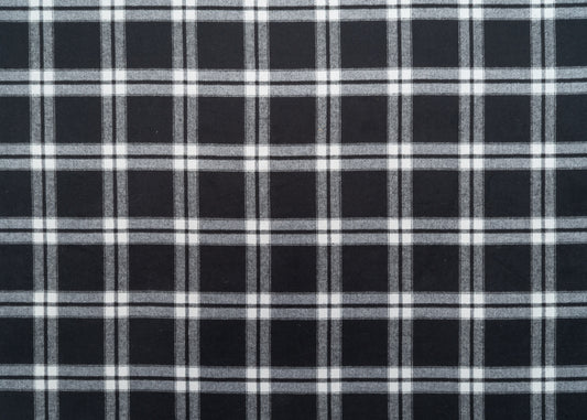 The Martin Plaid Fabric in Licorice || Yardage