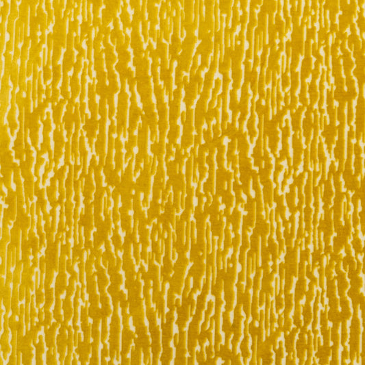 The Mixed Signals Fabric in Marigold || Close Up