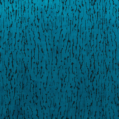 The Mixed Signals Fabric in Peacock || Close Up
