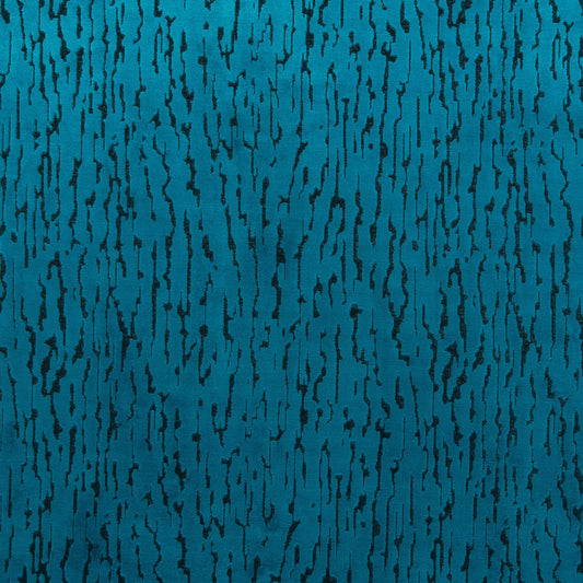 The Mixed Signals Fabric in Peacock || Close Up