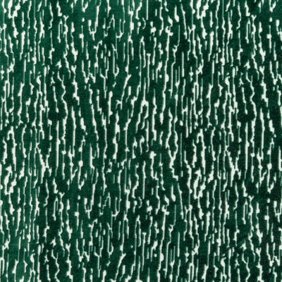 The Mixed Signals Fabric in Rainforest || Close Up