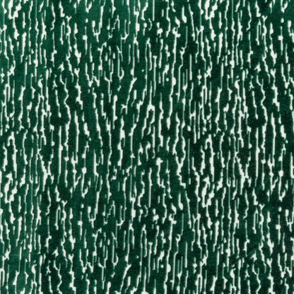 The Mixed Signals Fabric in Rainforest || Close Up