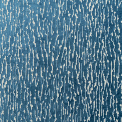 The Mixed Signals Fabric in Wedgewood || Close Up