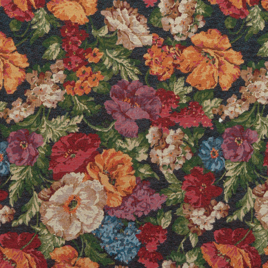 The Mothers Day Fabric in Noir || Close Up
