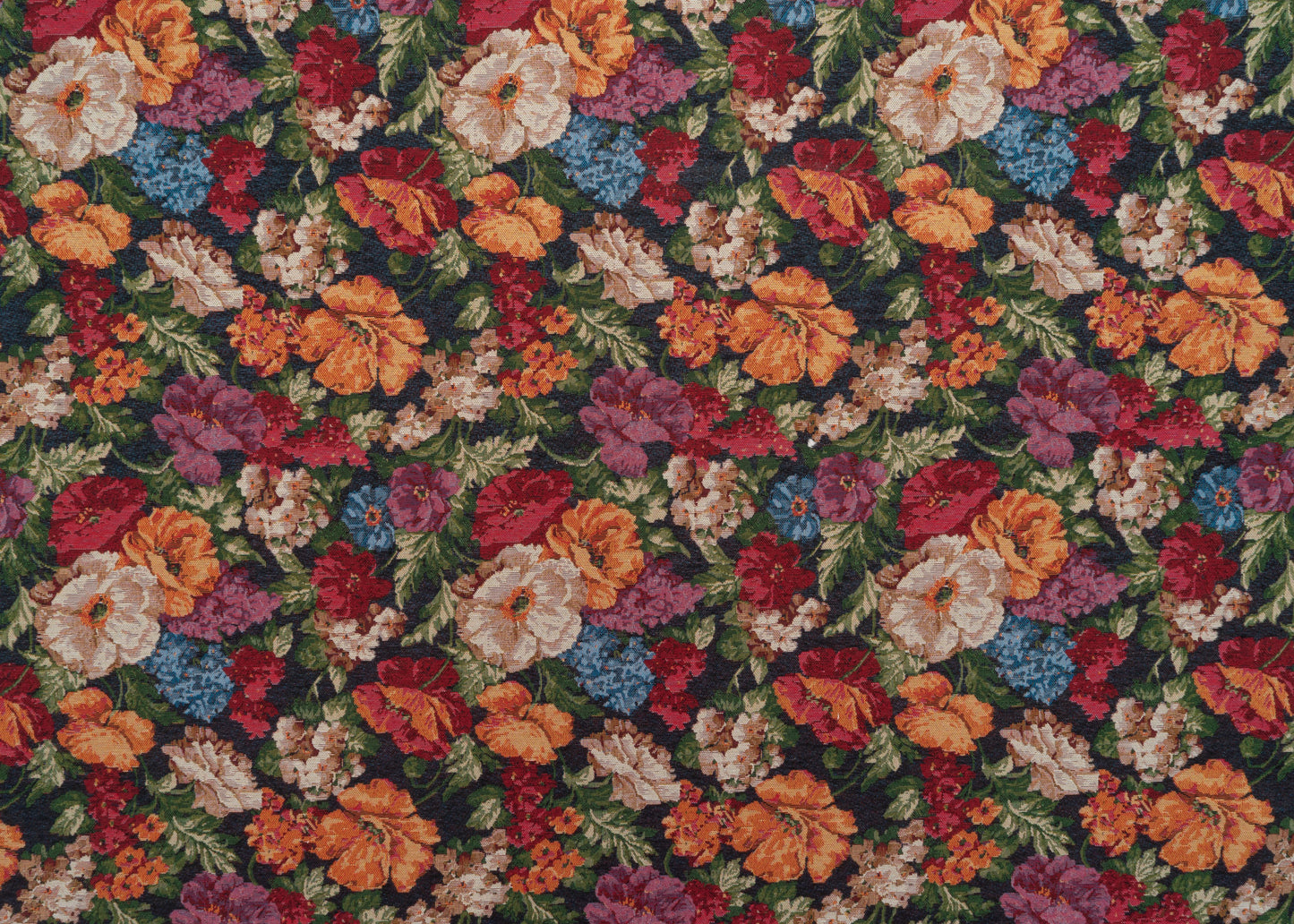 The Mothers Day Fabric in Noir || Yardage