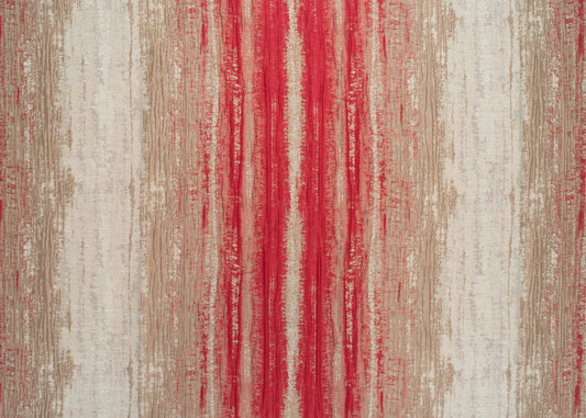 The On the Horizon Fabric in Flame || Yardage