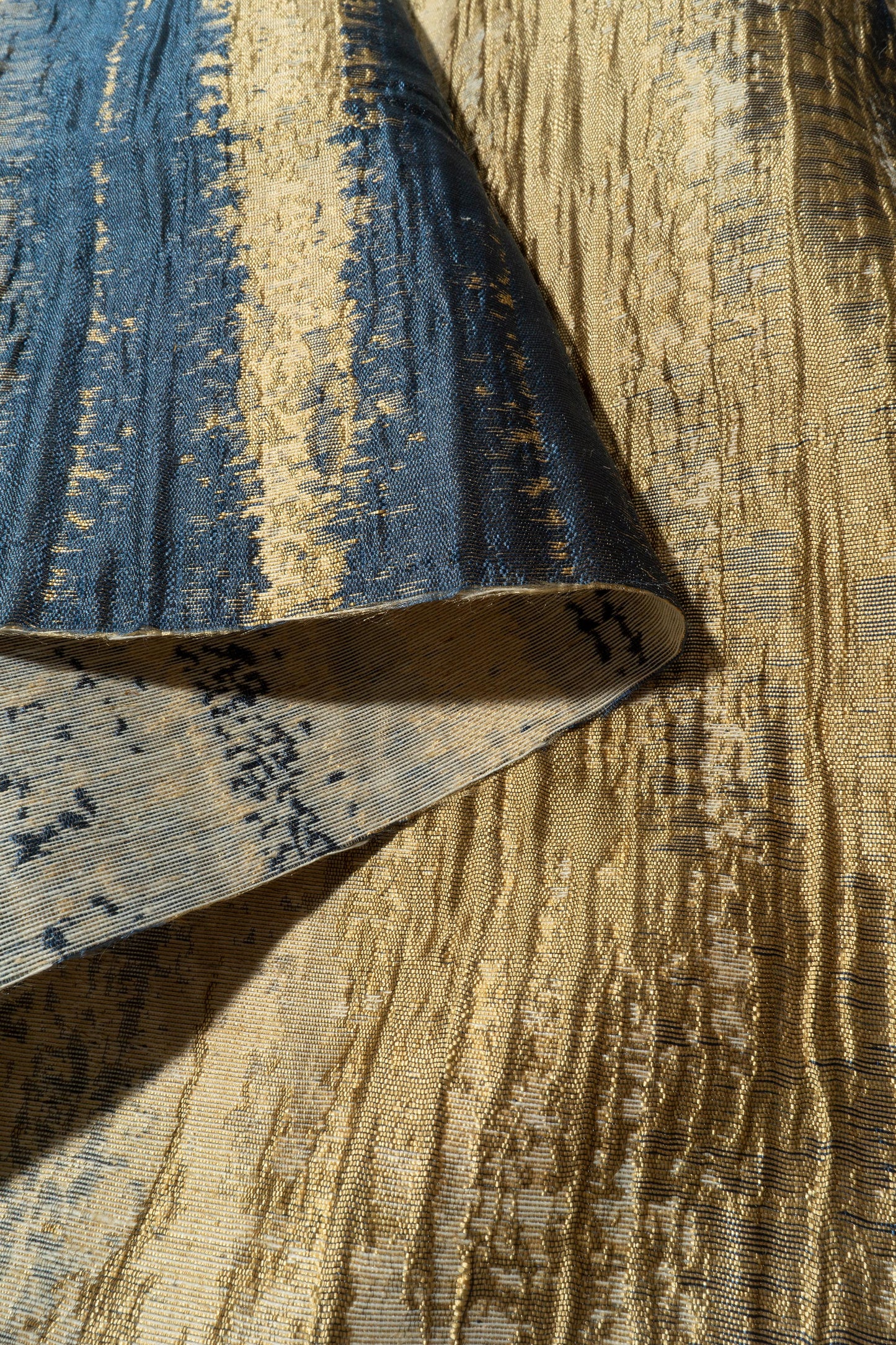The On the Horizon Fabric in Indi Golden || Folded