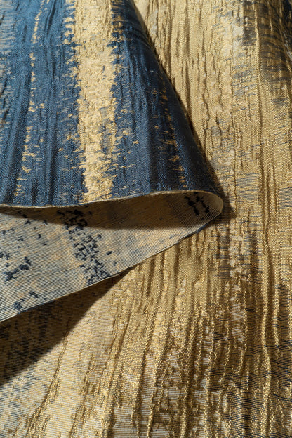 The On the Horizon Fabric in Indi Golden || Folded