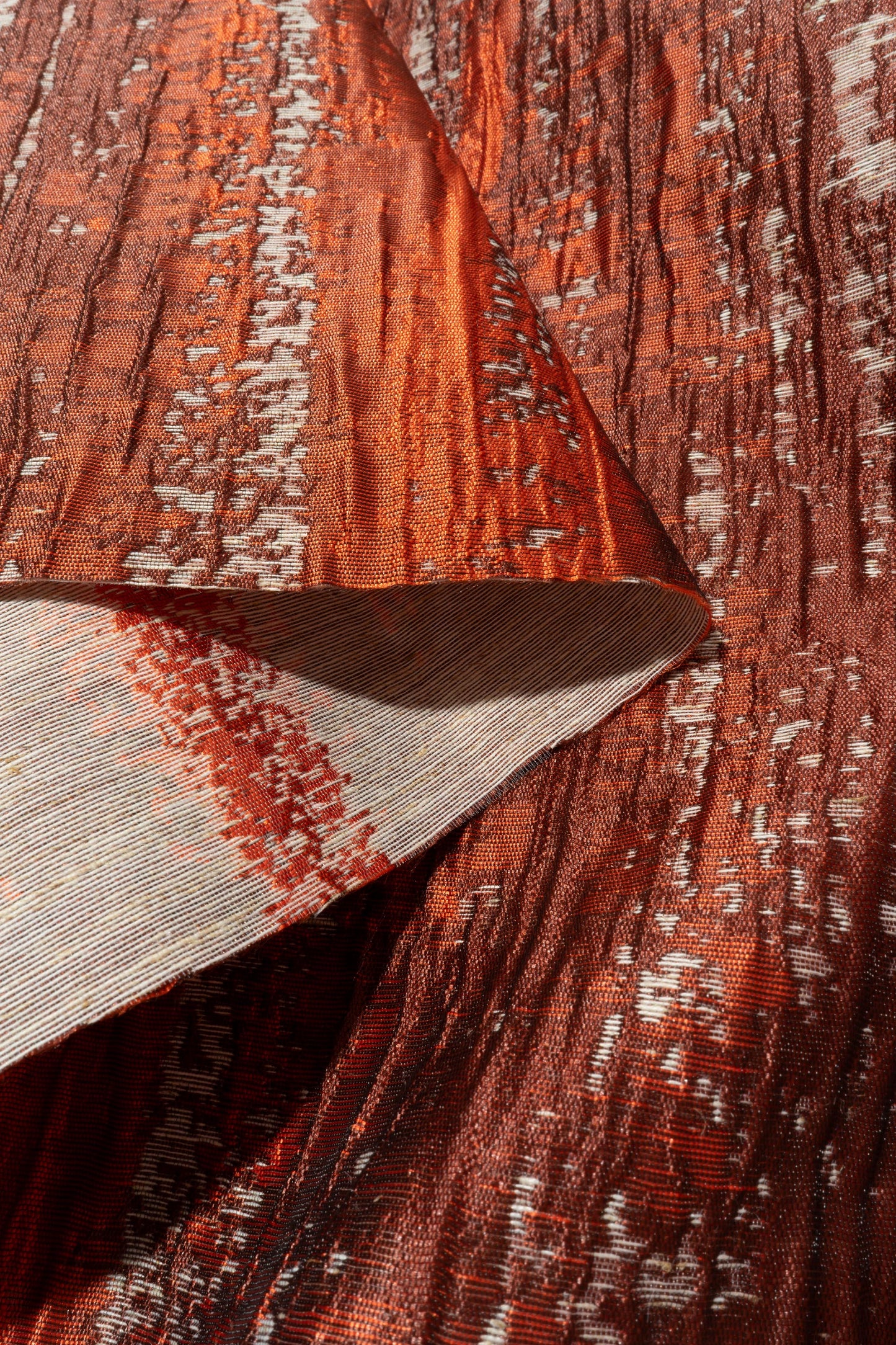 The On the Horizon Fabric in Sunset || Folded