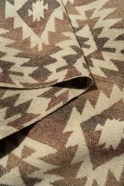 The Palouse Fabric in Maple Syrup || Folded