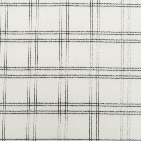 The Pearl Street Plaid Fabric in Flatiron || Close Up