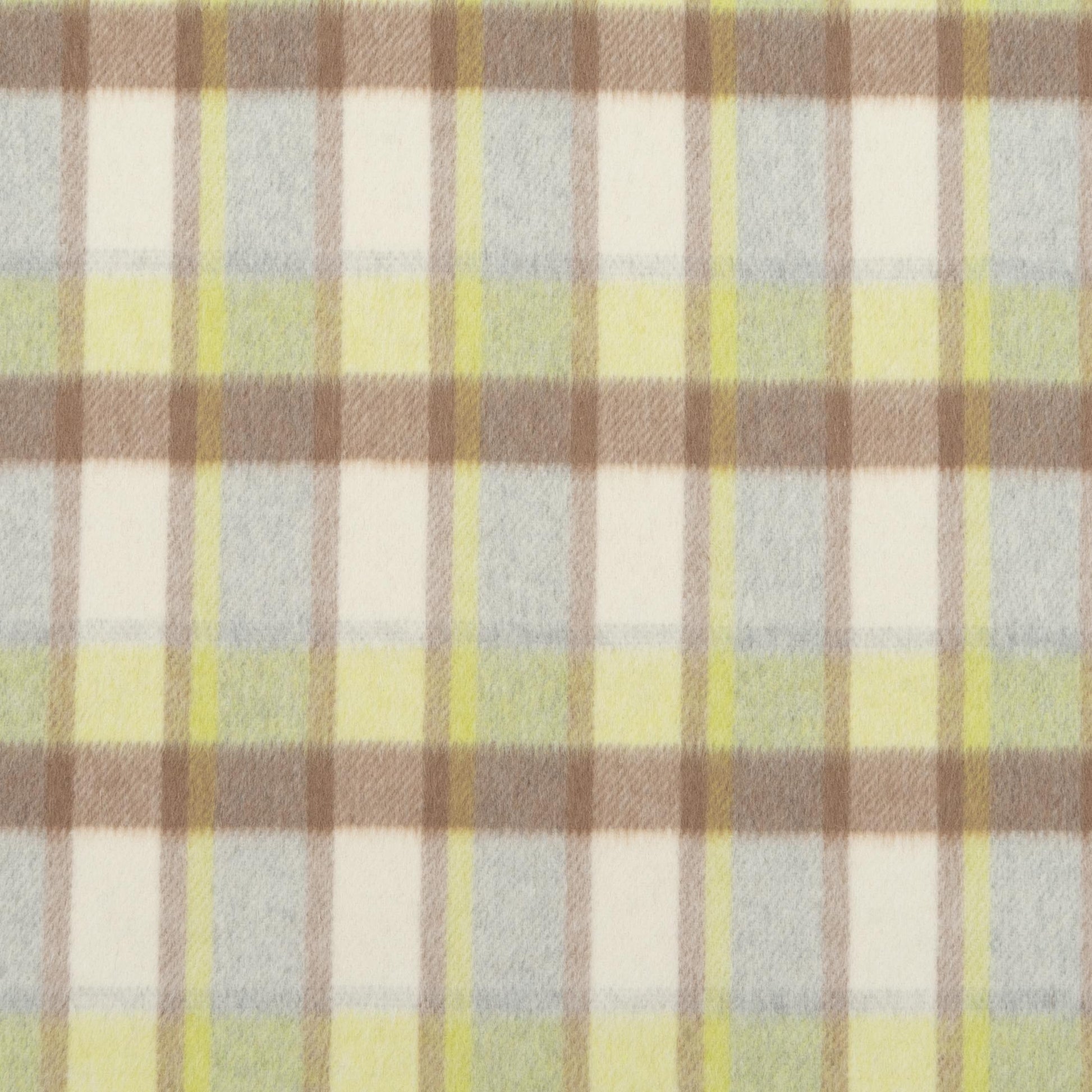 The Penfield Plaid Fabric in Citrine || Close Up