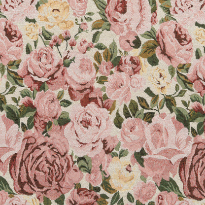 The Pink Rosie Fabric in Tearose || Close Up