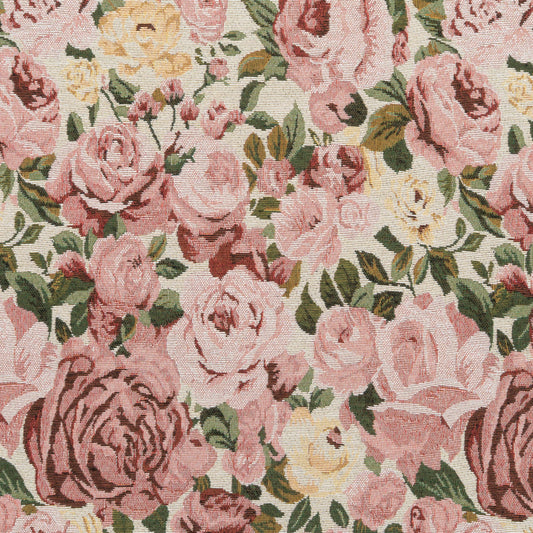The Pink Rosie Fabric in Tearose || Close Up