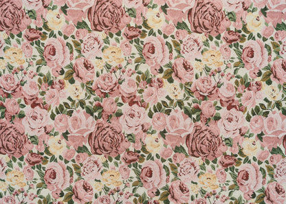The Pink Rosie Fabric in Tearose || Yardage