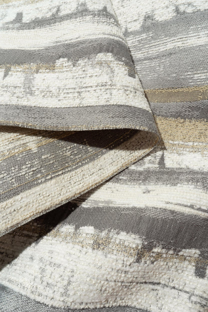 The Renzo Fabric in Sandstone || Folded
