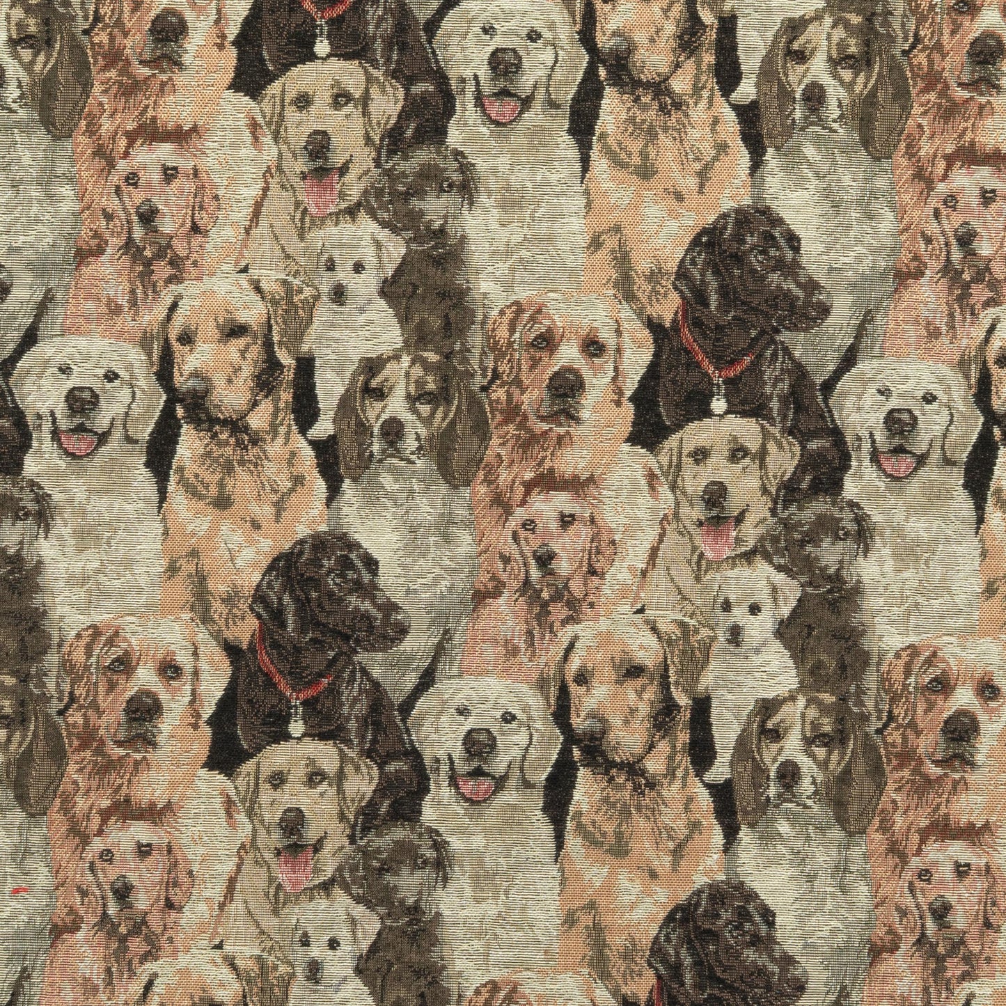 The Rescue Me Fabric in Topcoat || Close Up