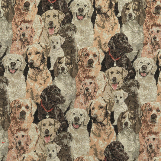 The Rescue Me Fabric in Topcoat || Close Up