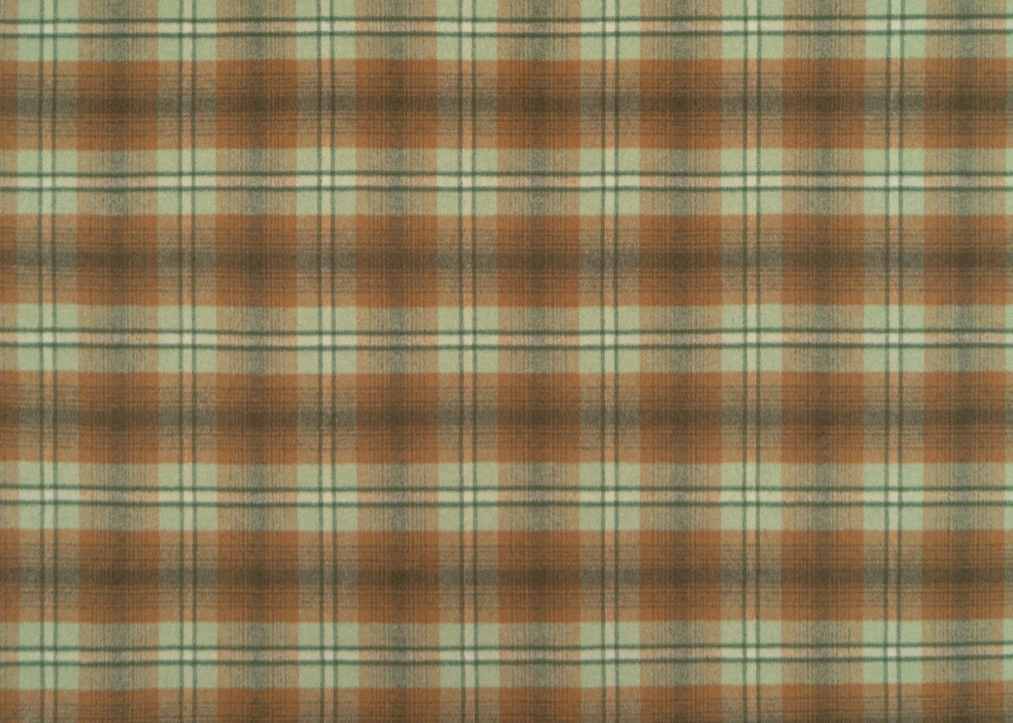 The Rustic Knoll Plaid Fabric in Oakleaf || Yardage