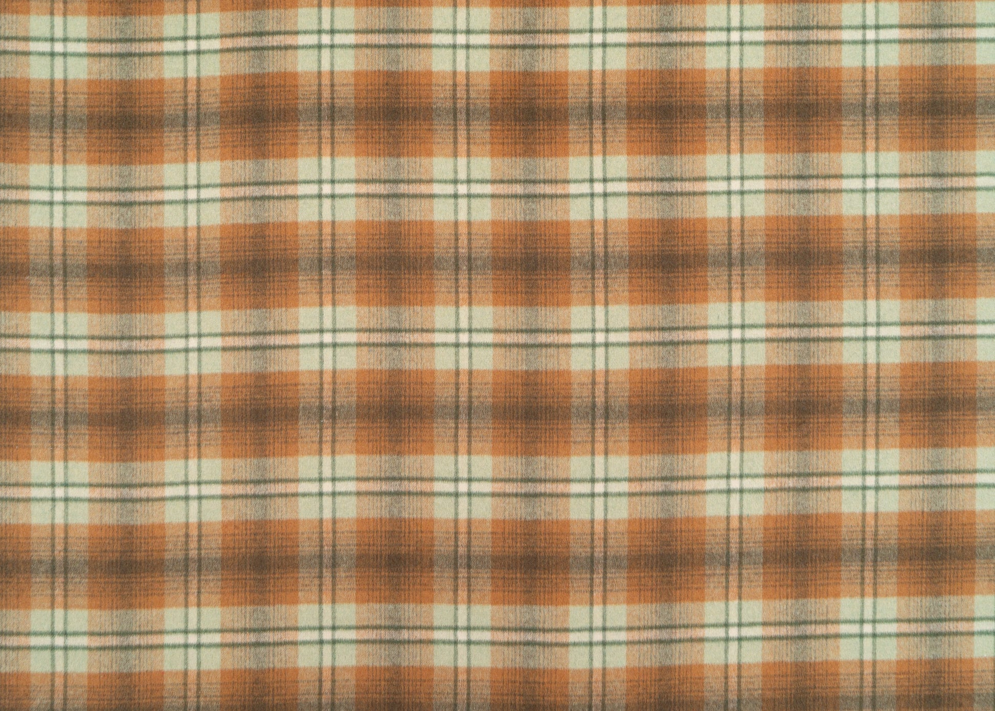 The Rustic Knoll Plaid Fabric in Oakleaf || Yardage