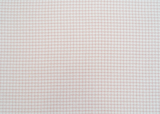 The Salina Texture Check Fabric in Taffy || Yardage