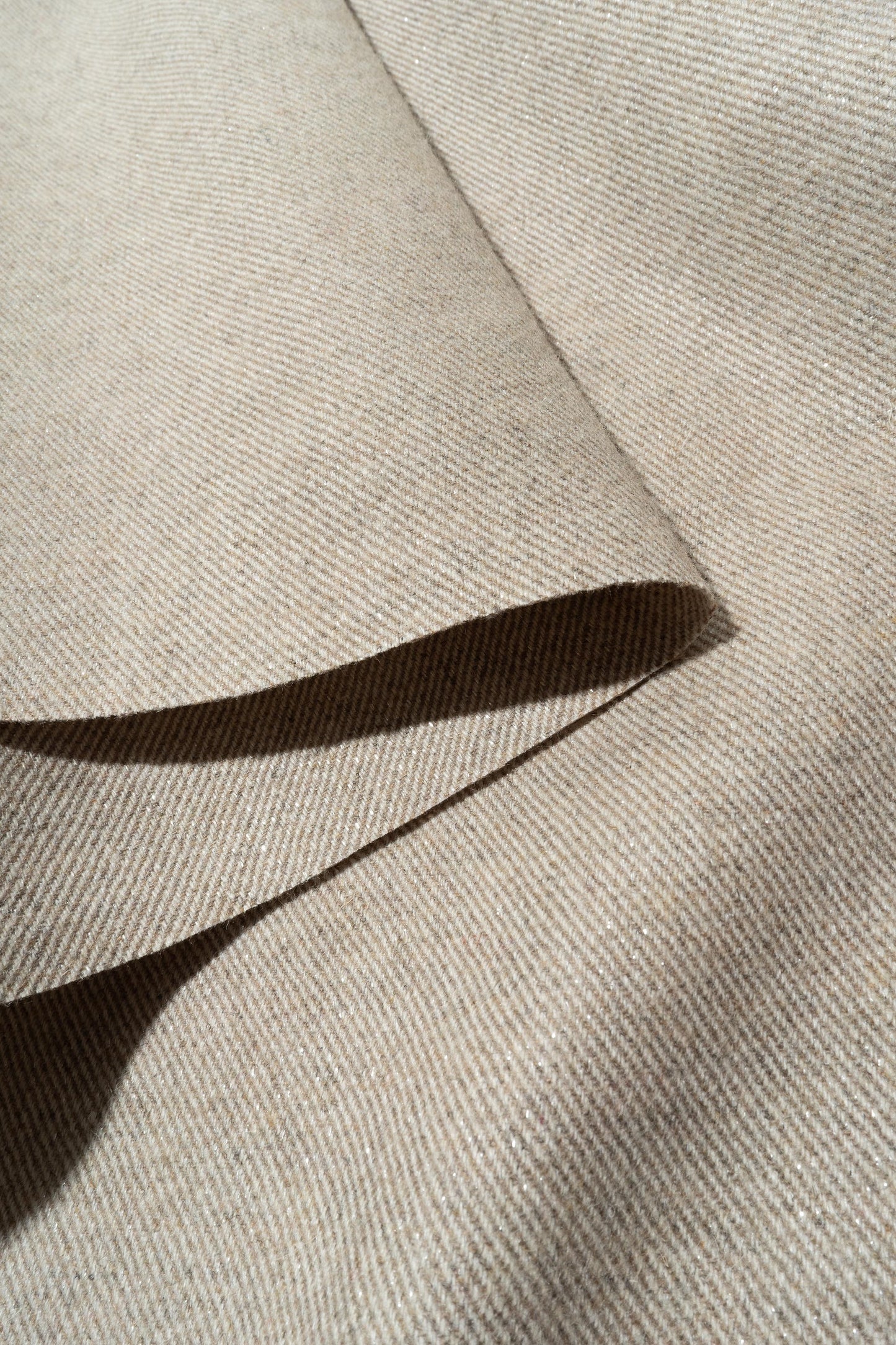 The Sedalia Twill Fabric in Cashmereshimmer || Folded