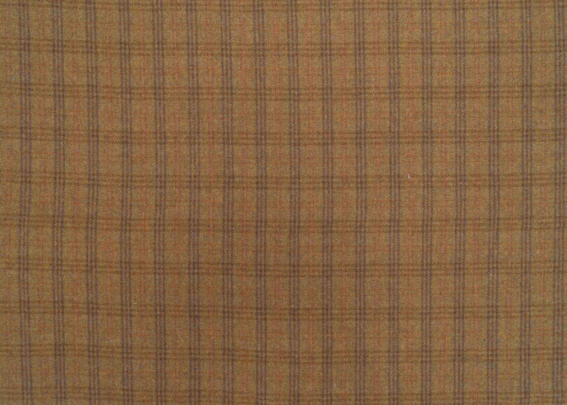 The Seminole Plaid Fabric in Maple Leaf || Yardage