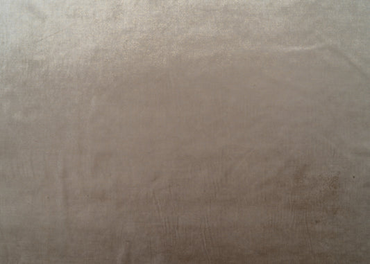 The Shock Velvet Fabric in Golden Taupe || Yardage