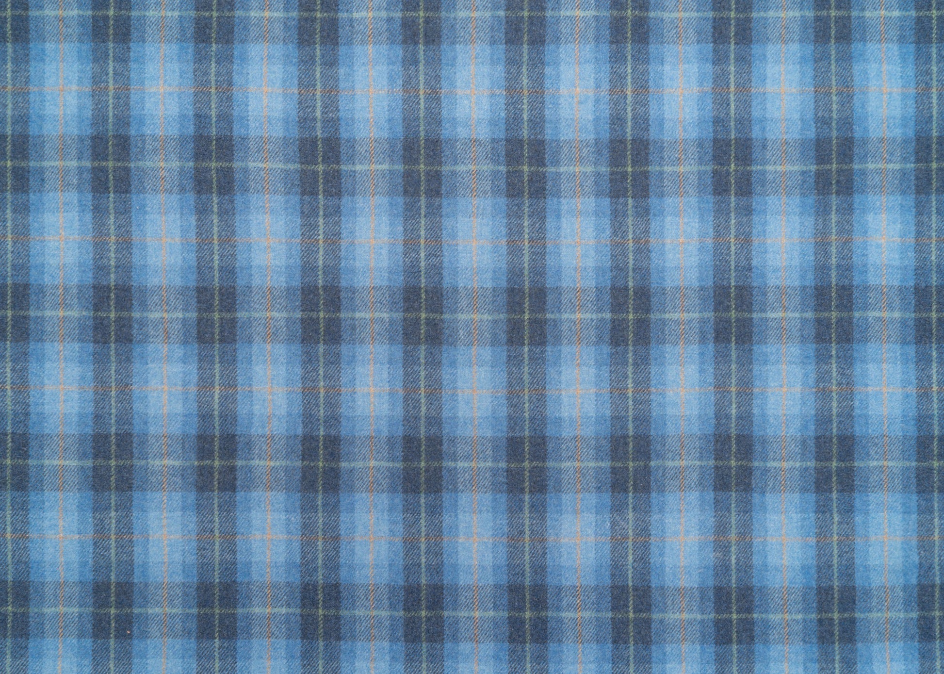 The Six Mile Plaid Fabric in Reservoir || Yardage