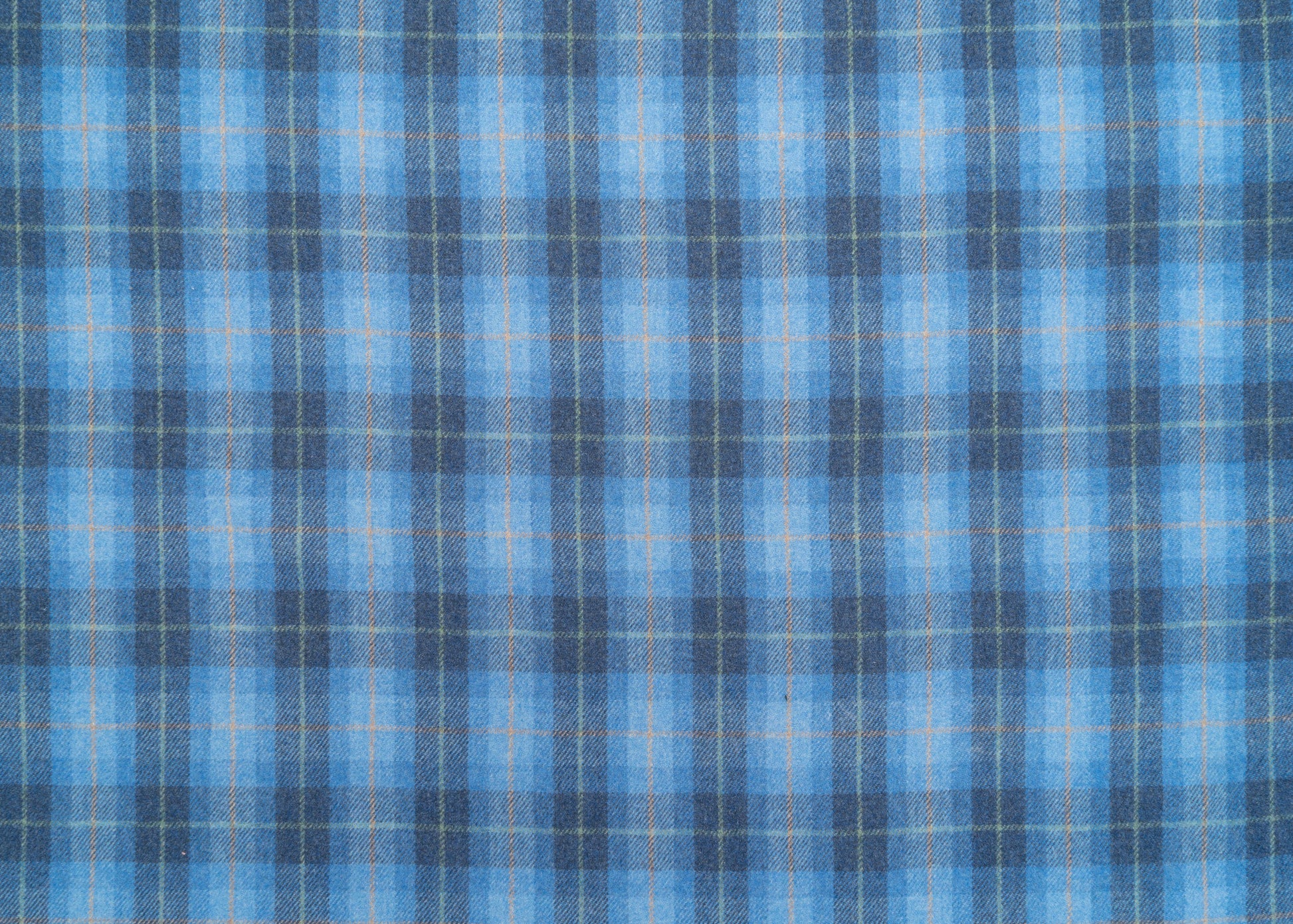 The Six Mile Plaid Fabric in Reservoir || Yardage