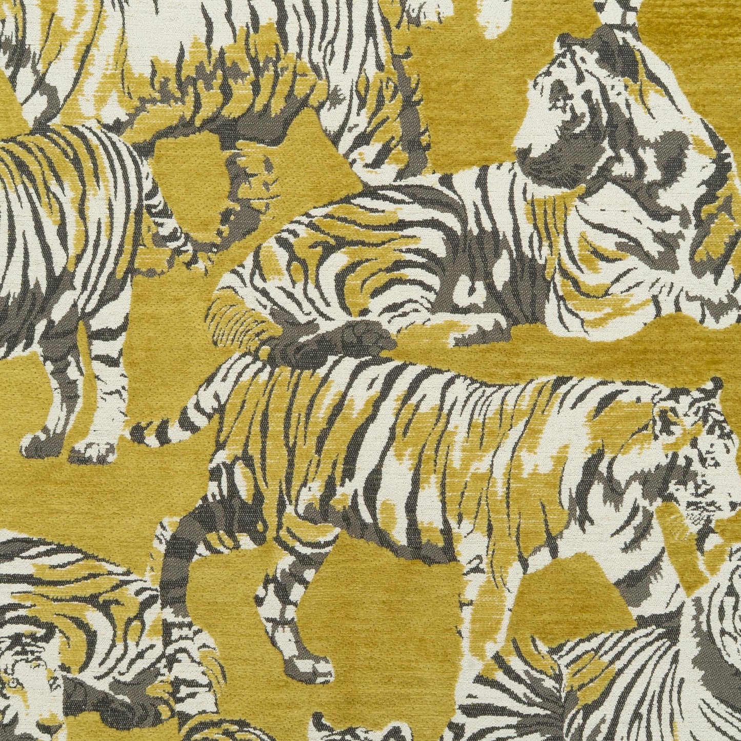 The Suma Fabric in Dijon Mustard || Close Up
