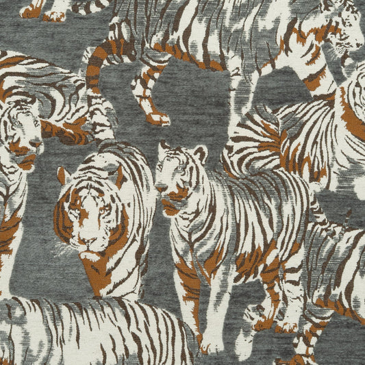 The Suma Fabric in Smoky Cedar || Close Up