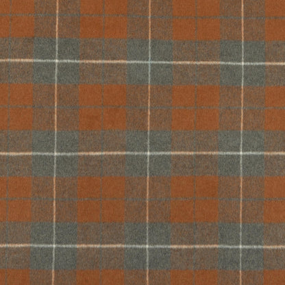 The Table Mesa Plaid Fabric in Clove || Close Up