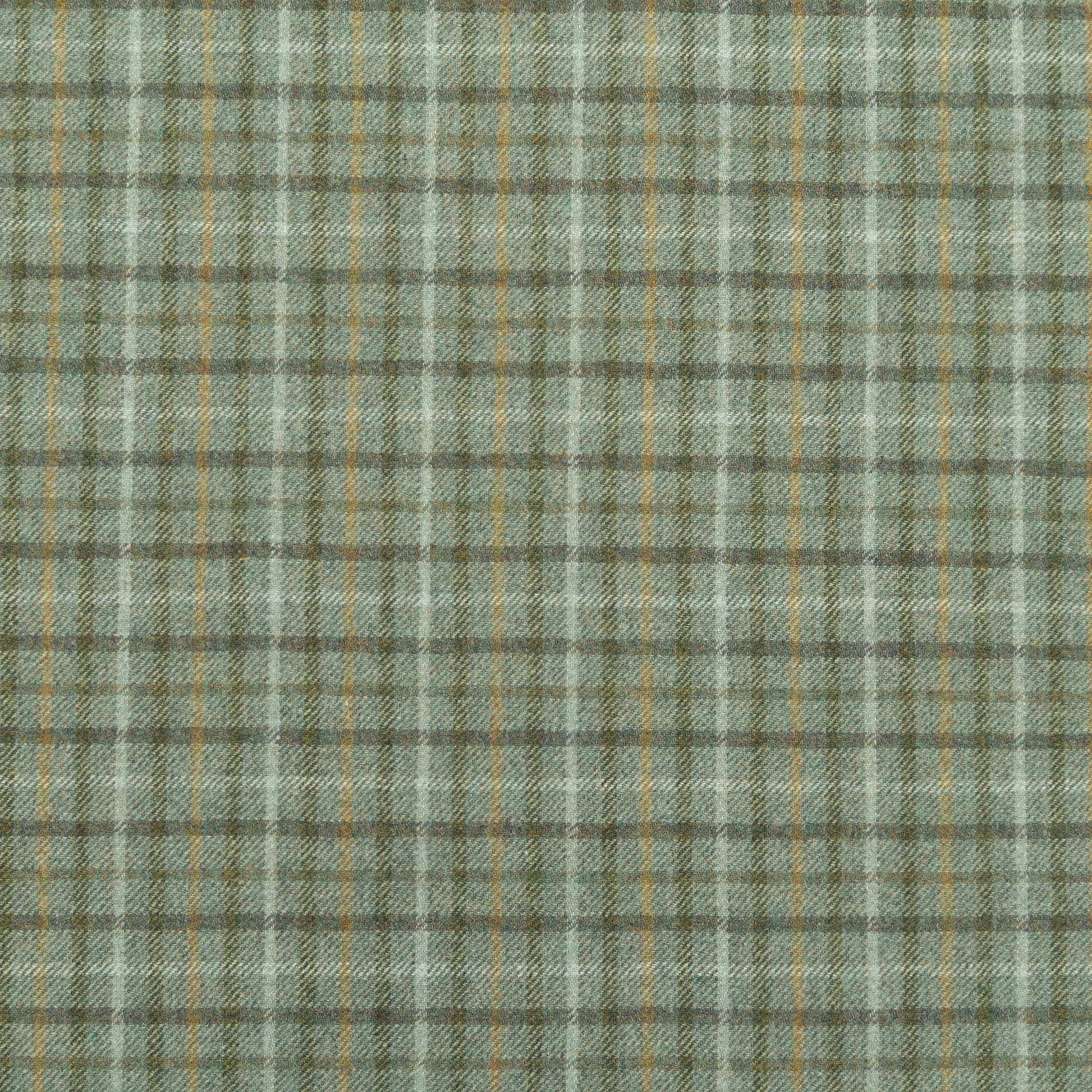 The Tamarack Plaid Fabric in Sprout || Close Up