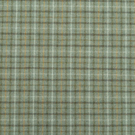 The Tamarack Plaid Fabric in Sprout || Close Up