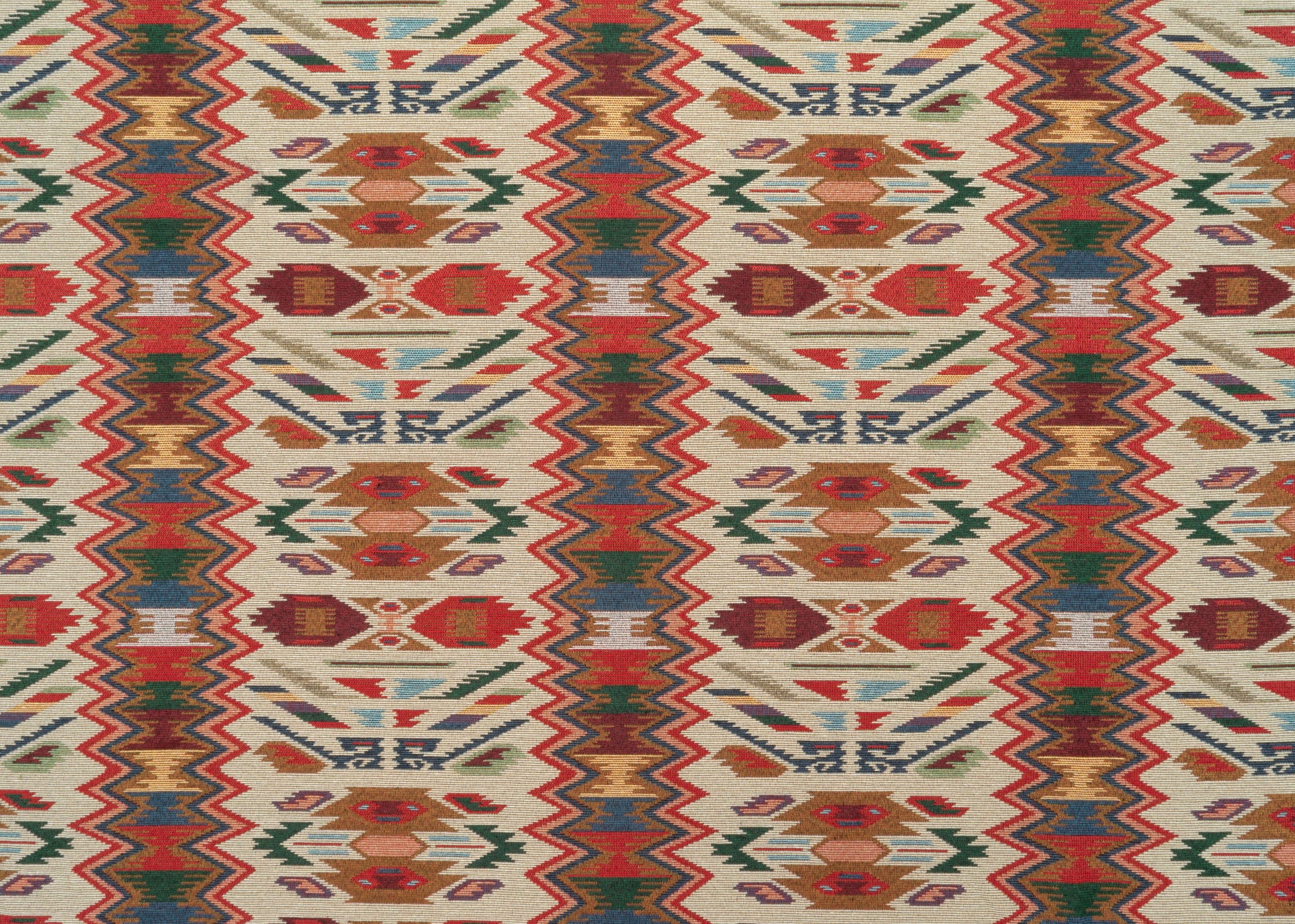 The Taos Tapestry Fabric in Sunset || Yardage
