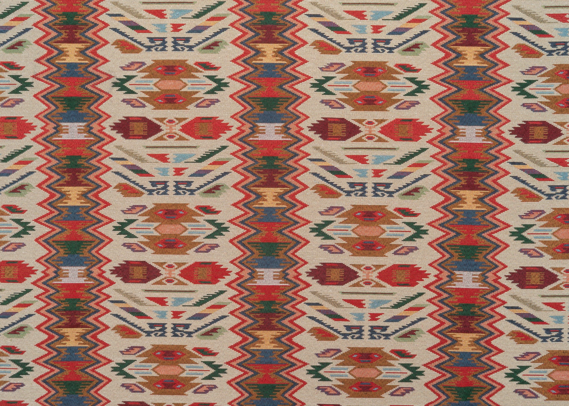 The Taos Tapestry Fabric in Sunset || Yardage