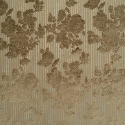 The Tharper Pinstripe Fabric in Buckskin || Close Up