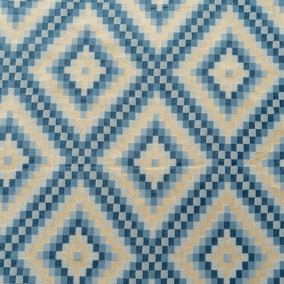 The Throne Velvet Fabric in Riverun || Close Up