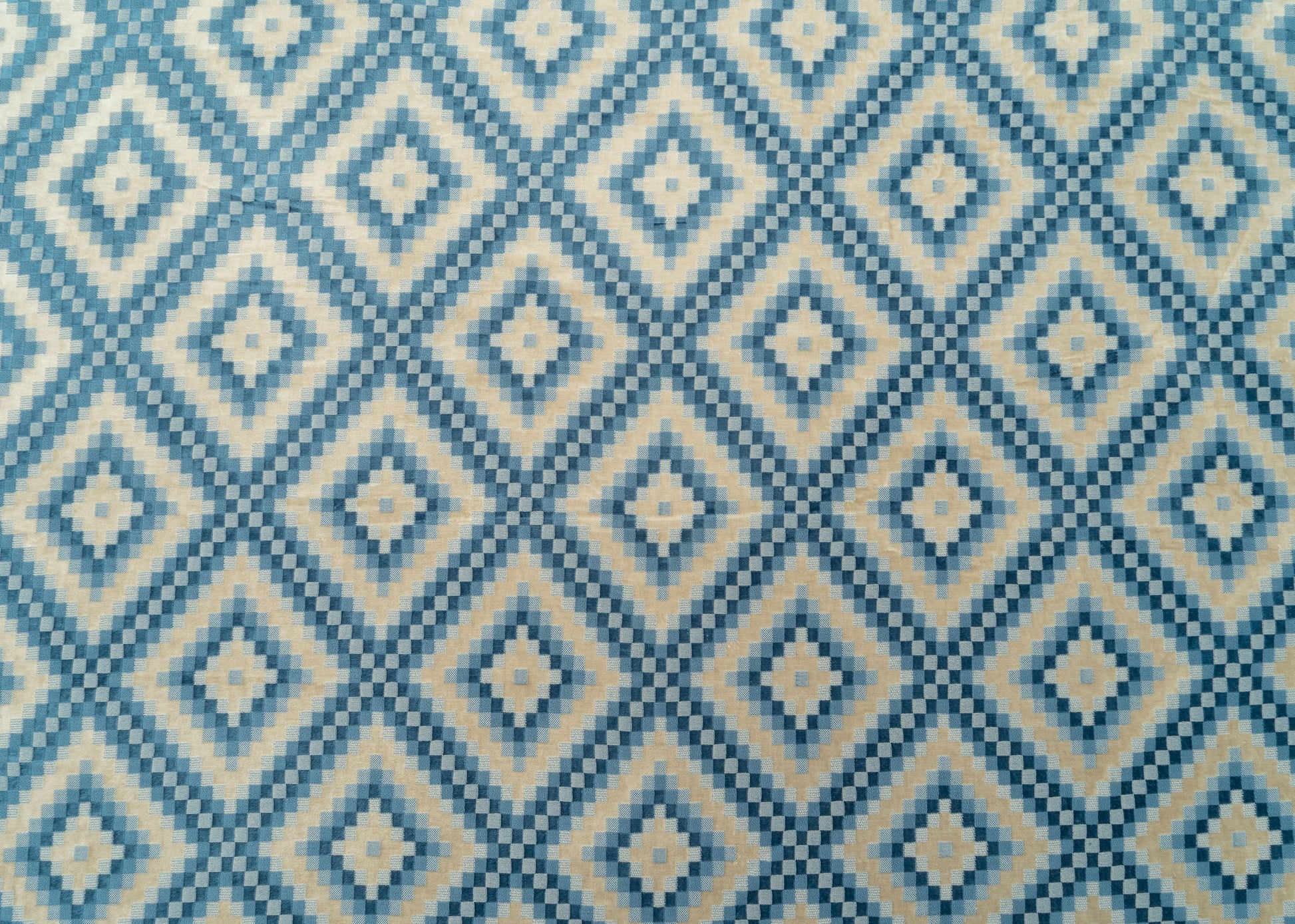 The Throne Velvet Fabric in Riverun || Yardage