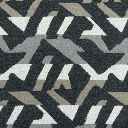 The Toluca Fabric in Smoke Show || Close Up