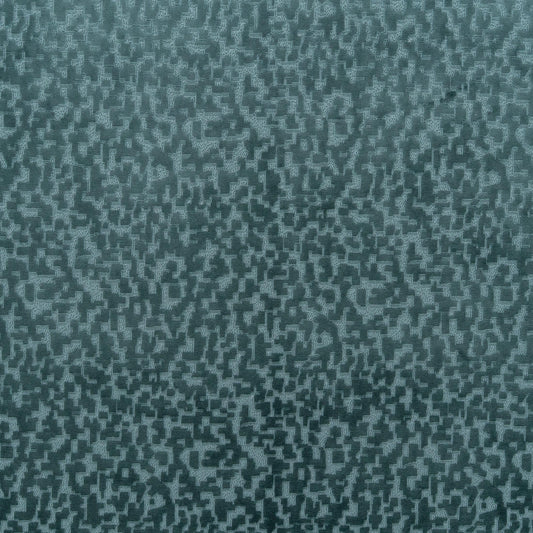 The Total Package Velvet Fabric in Blue Steele || Close Up