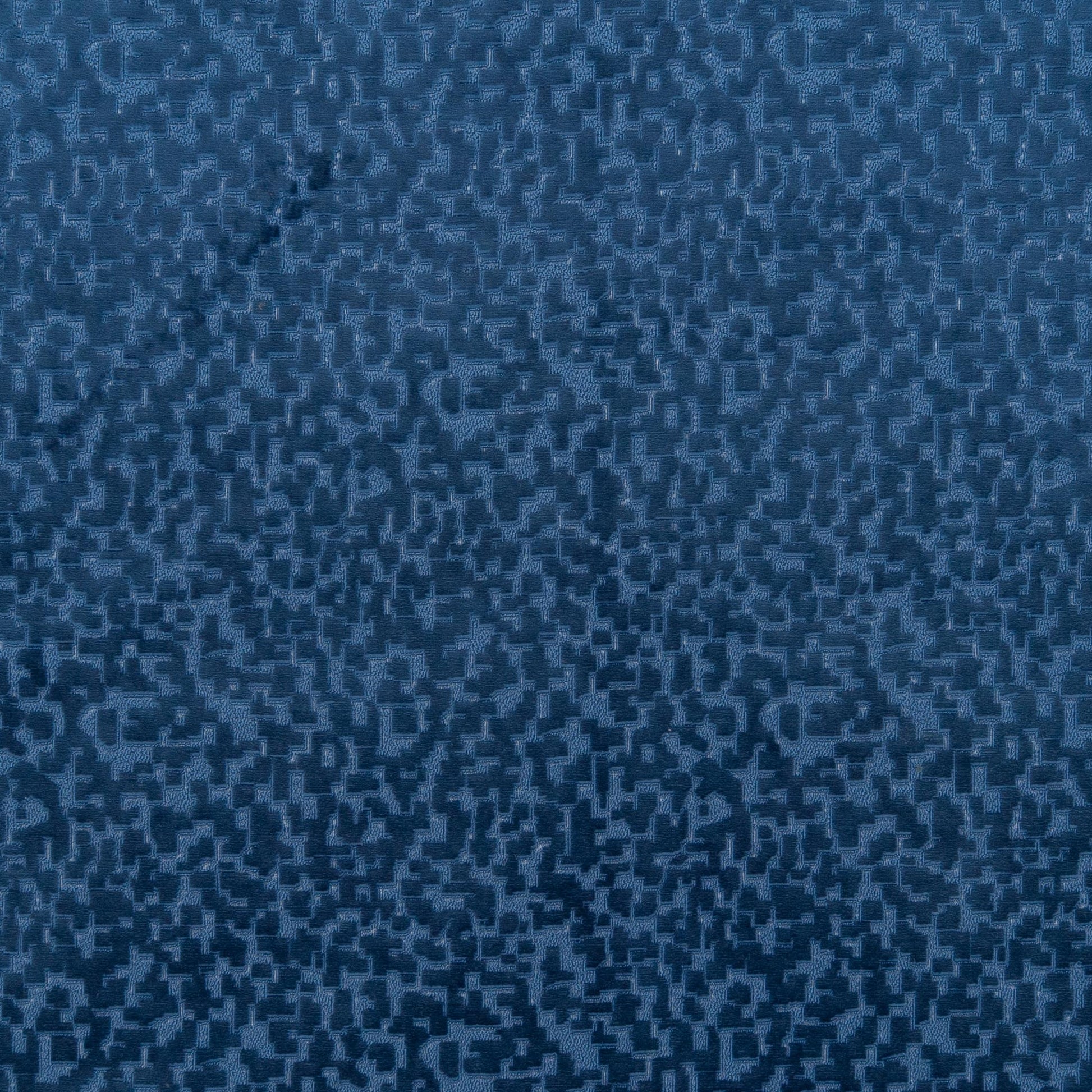 The Total Package Velvet Fabric in Blueberry || Close Up