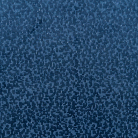 The Total Package Velvet Fabric in Blueberry || Close Up