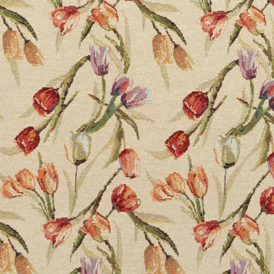 The Tulip Valley Fabric in Daybreak || Close Up