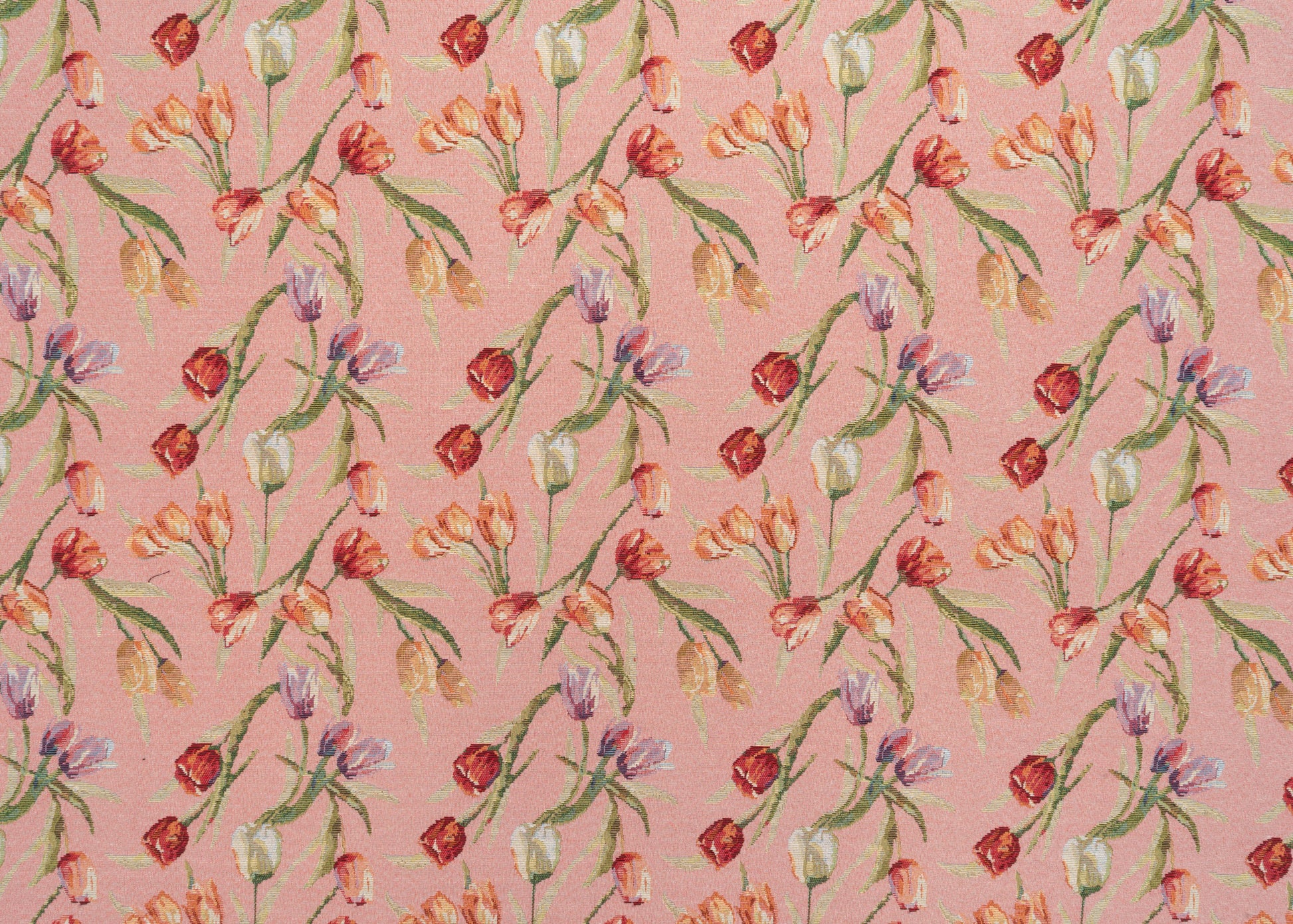 The Tulip Valley Fabric in Vintage Pink || Yardage